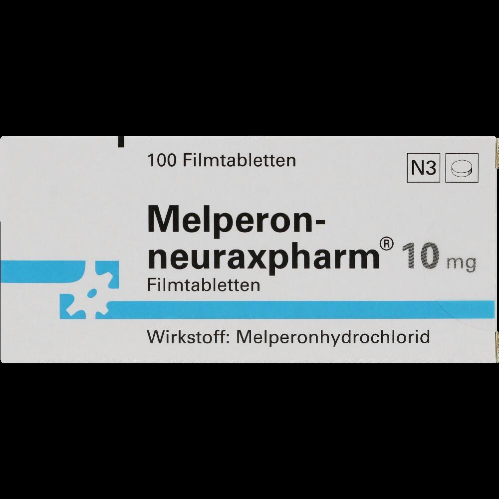 Melperon-neuraxpharm 10mg 100 St Filmtabletten