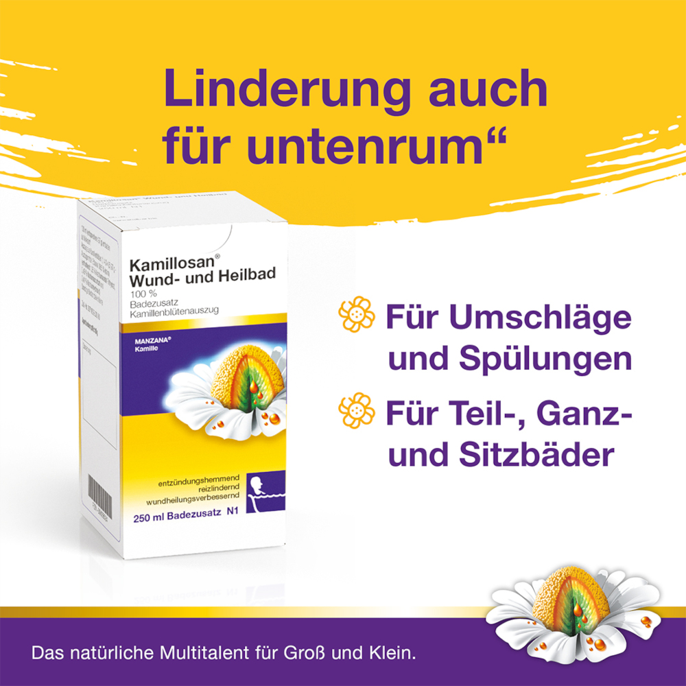Kamillosan Wund-und Heilbad  500 ml Bad