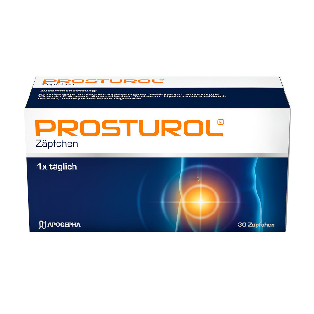 PROSTUROL Zäpfchen 30 St Suppositorien