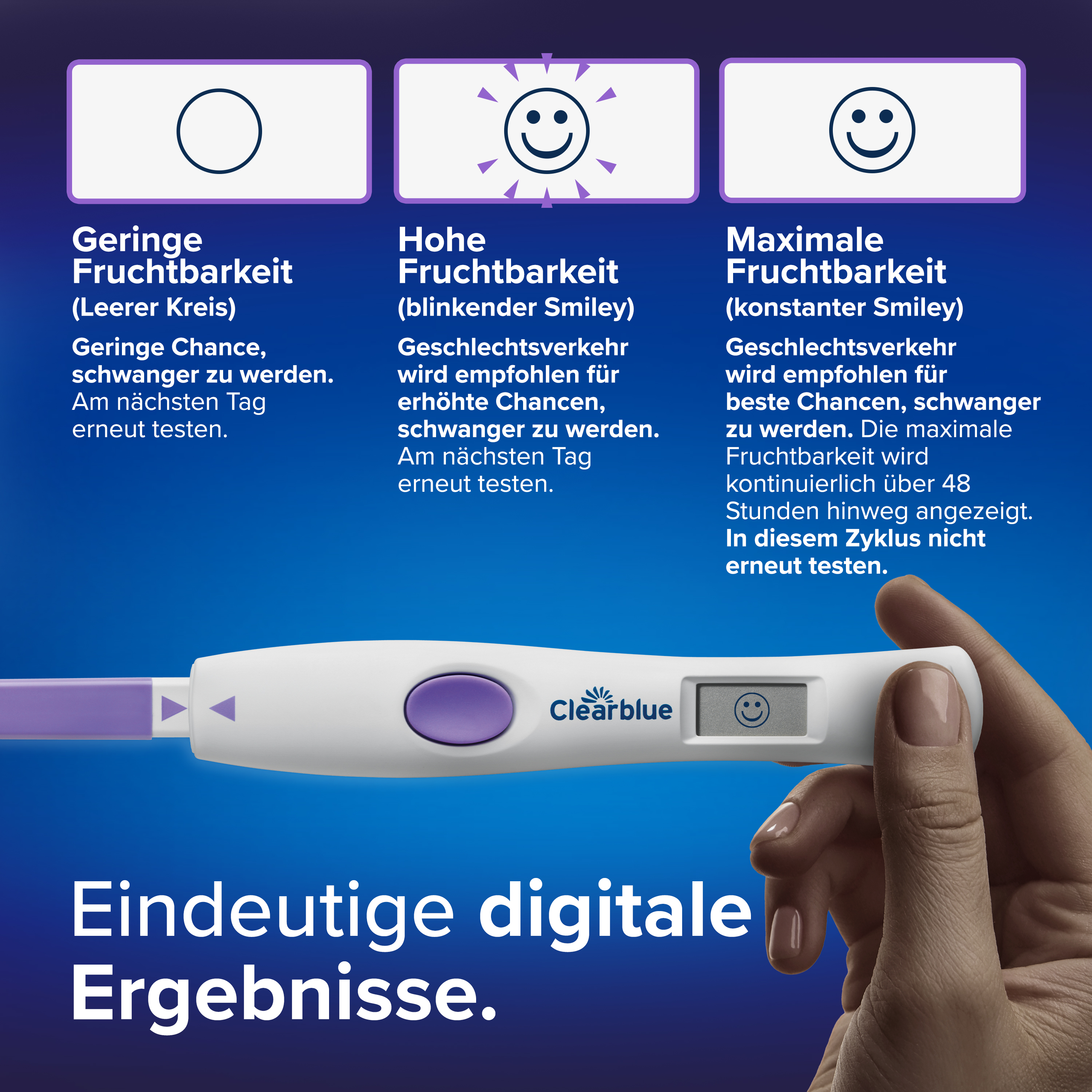 Clearblue Ovulationstest Fortschrittlich und Digital 30 St Test