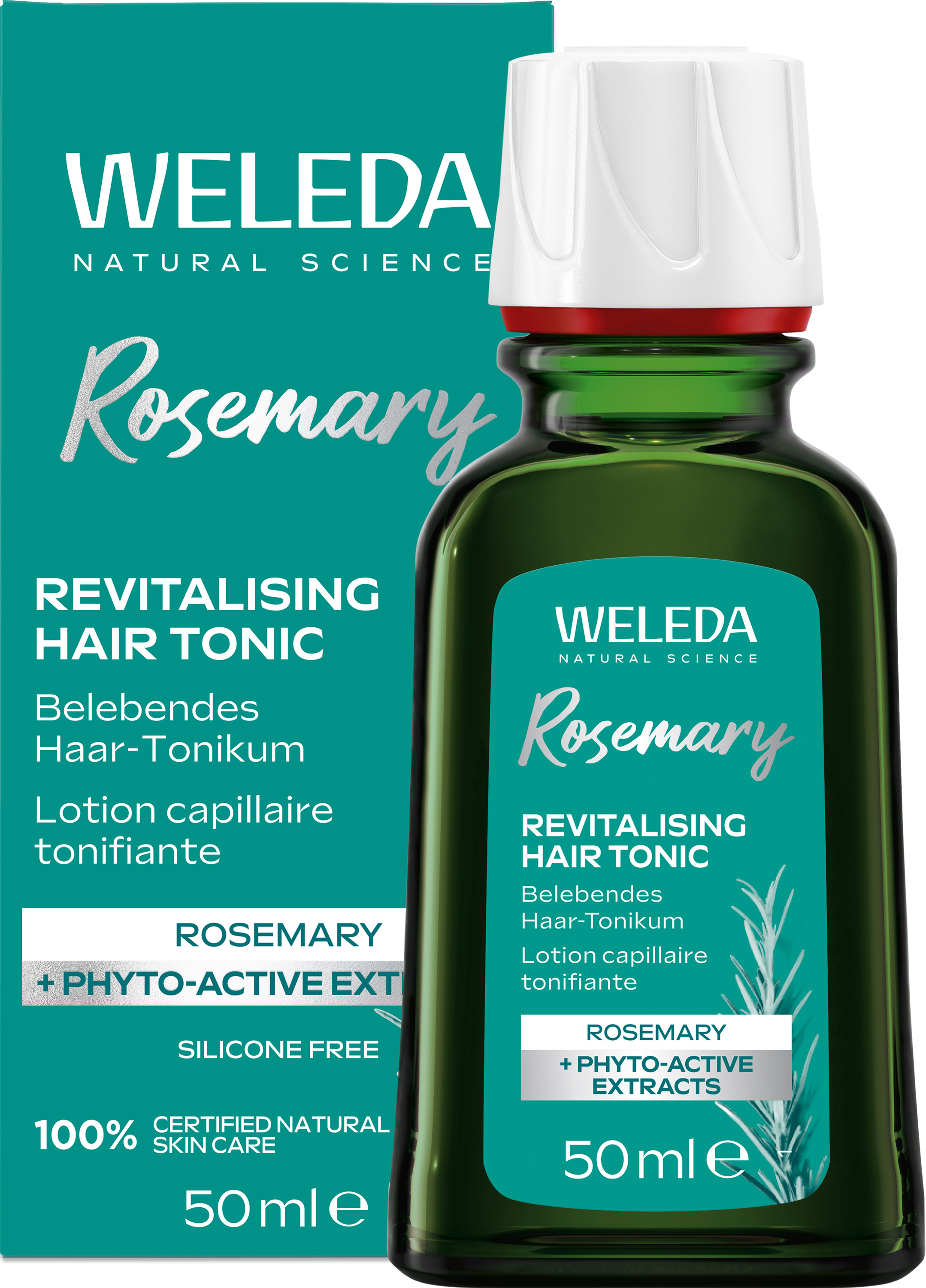 WELEDA Rosemary Belebendes Haar-Tonikum 50 ml Tonikum