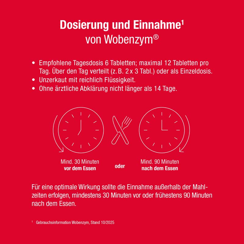 Wobenzym 100 St Tabletten magensaftresistent