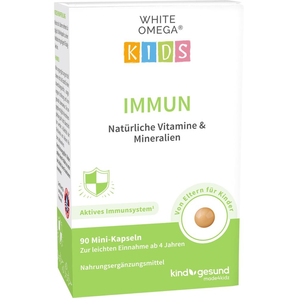 WHITE OMEGA KIDS IMMUN 90 St Weichkapseln