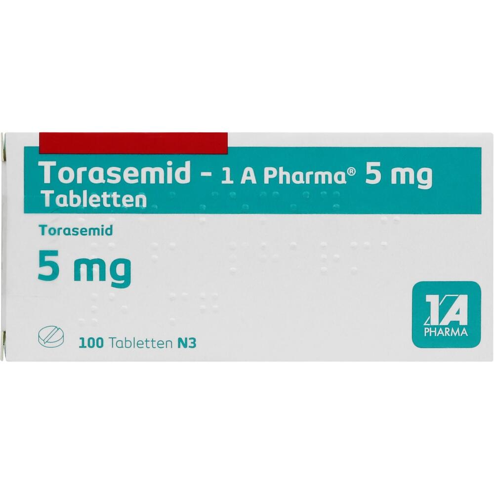 Torasemid-1 A Pharma 5mg 100 St Tabletten