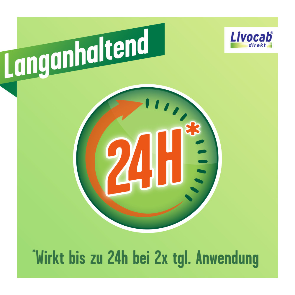 Livocab direkt Kombi: Nasenspray & Augentropfen bei Heuschnupfen & Allergien