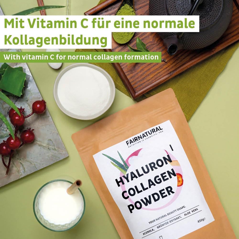 FAIRNATURAL HYALURON COLLAGEN POWDER 450 g Pulver