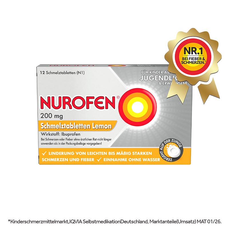 NUROFEN Lemon  12 St Schmelztabletten