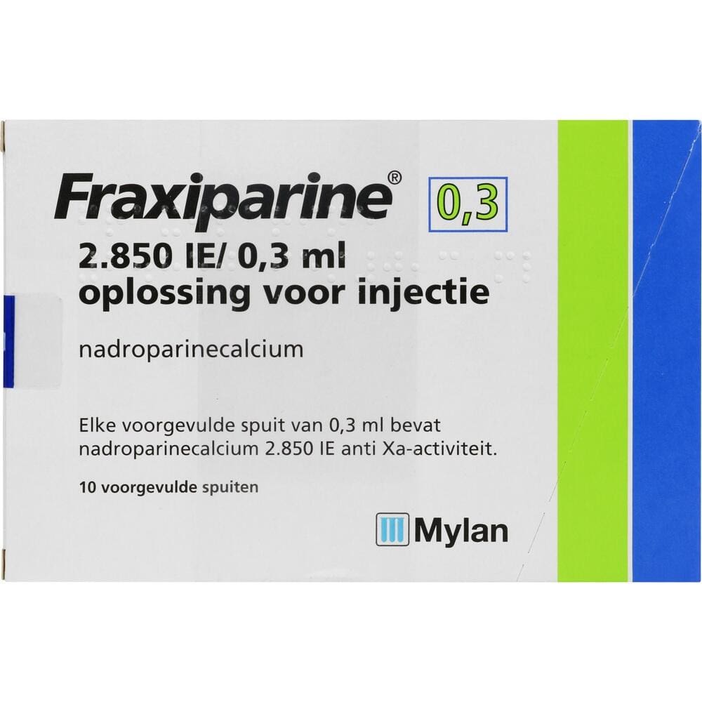 FRAXIPARINA 0,3 ml Injektionslösung i.e.Fertigspr. 20X0.3 ml Injektionslösung