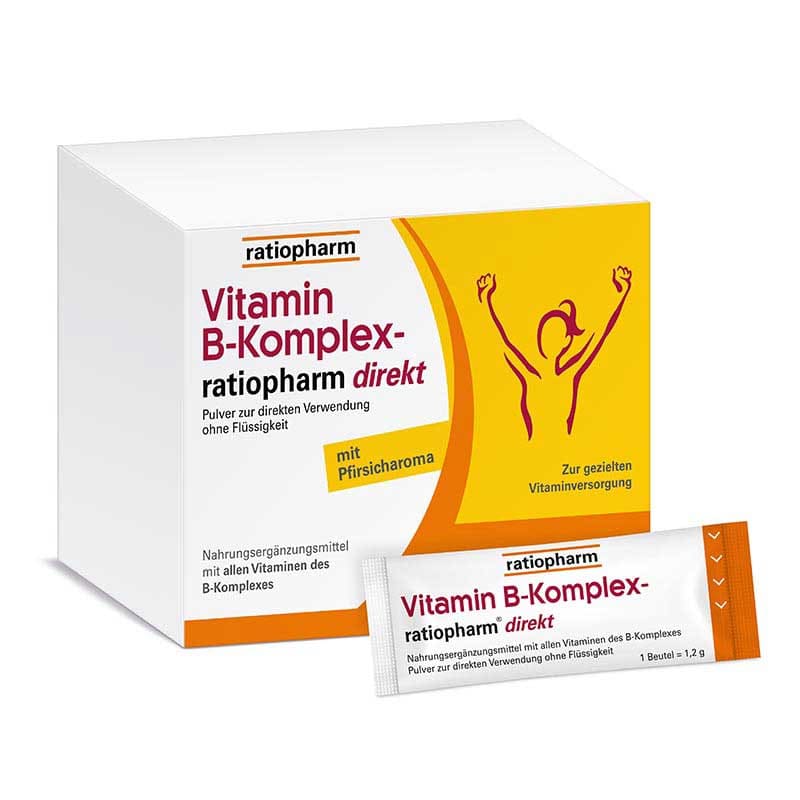 Vitamin B-Komplex ratiopharm direkt 40 St Pulver