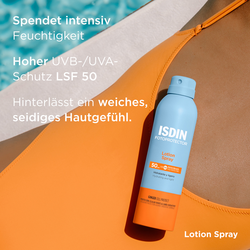 ISDIN Fotoprotector Sonnenschutz Lotionspray LSF 50 250 ml Spray