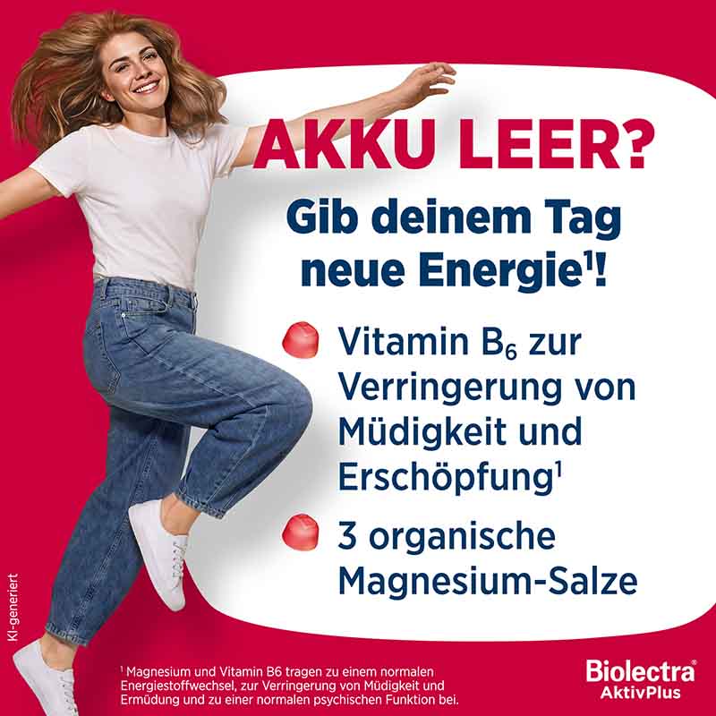 Biolectra AktivPlus Energie & Muskeln  60 St Kaudragees