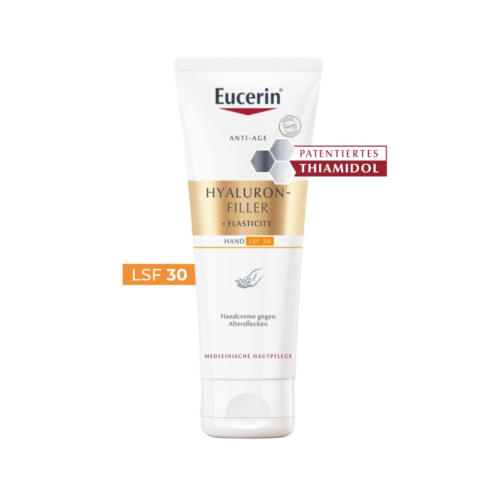 Eucerin HYALURON FILLER + ELASTICITY Handcreme LSF 30 75 ml Creme