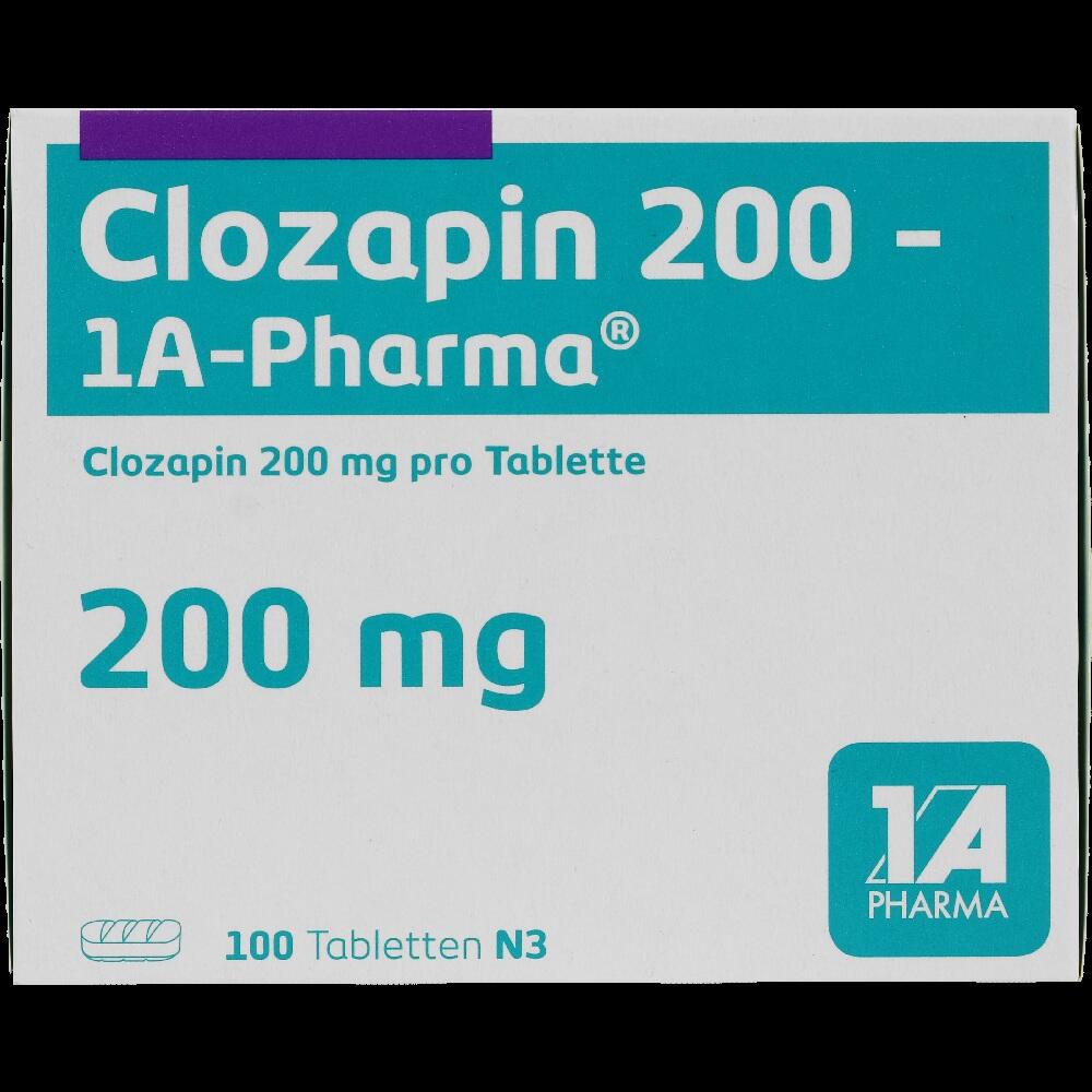 Clozapin 200-1 A Pharma 100 St Tabletten