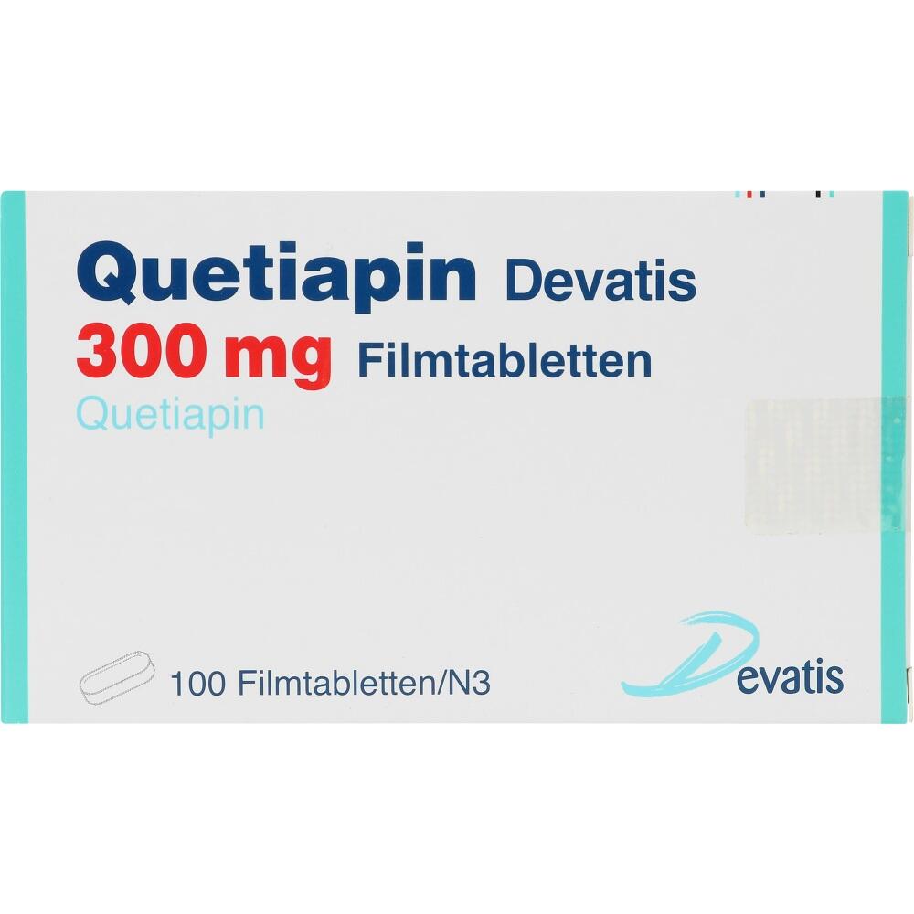 Quetiapin Devatis 300mg 100 St Filmtabletten