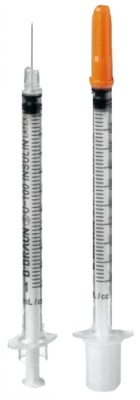 OMNICAN Insulinspr.0,5 ml U100 m.Kan.0,30x12 mm e. 100X1 St Spritzen