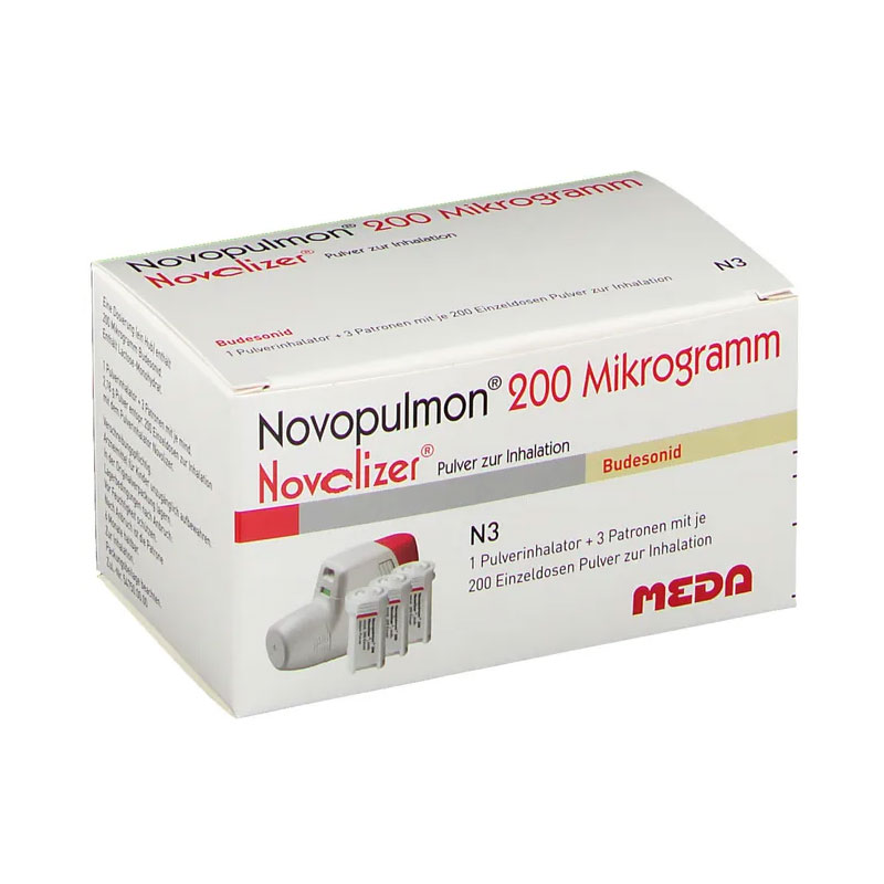 Novopulmon 200 µg Novolizer 3X200 St Inhalationspulver