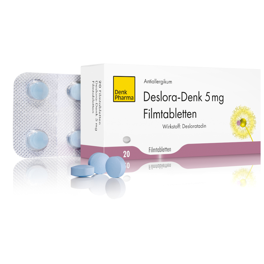 Deslora-DENK 5mg 20 St Filmtabletten