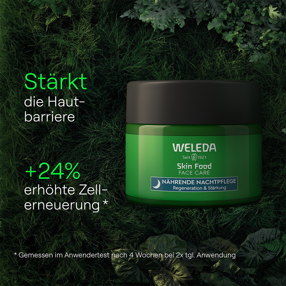 WELEDA Skin Food Nährende Nachtpflege Regeneration & Stärkung 40 ml Nachtcreme