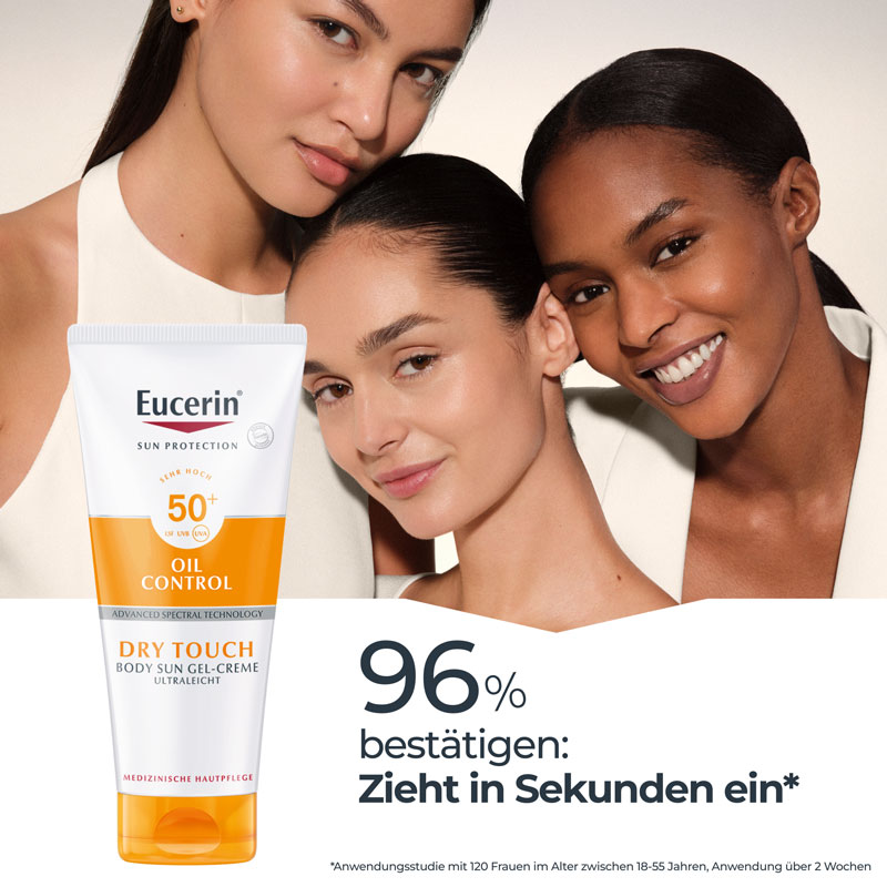 Eucerin SUN OIL CONTROL DRY TOUCH BODY SUN GEL-CREME ULTRALEICHT LSF 50+  200 ml Creme