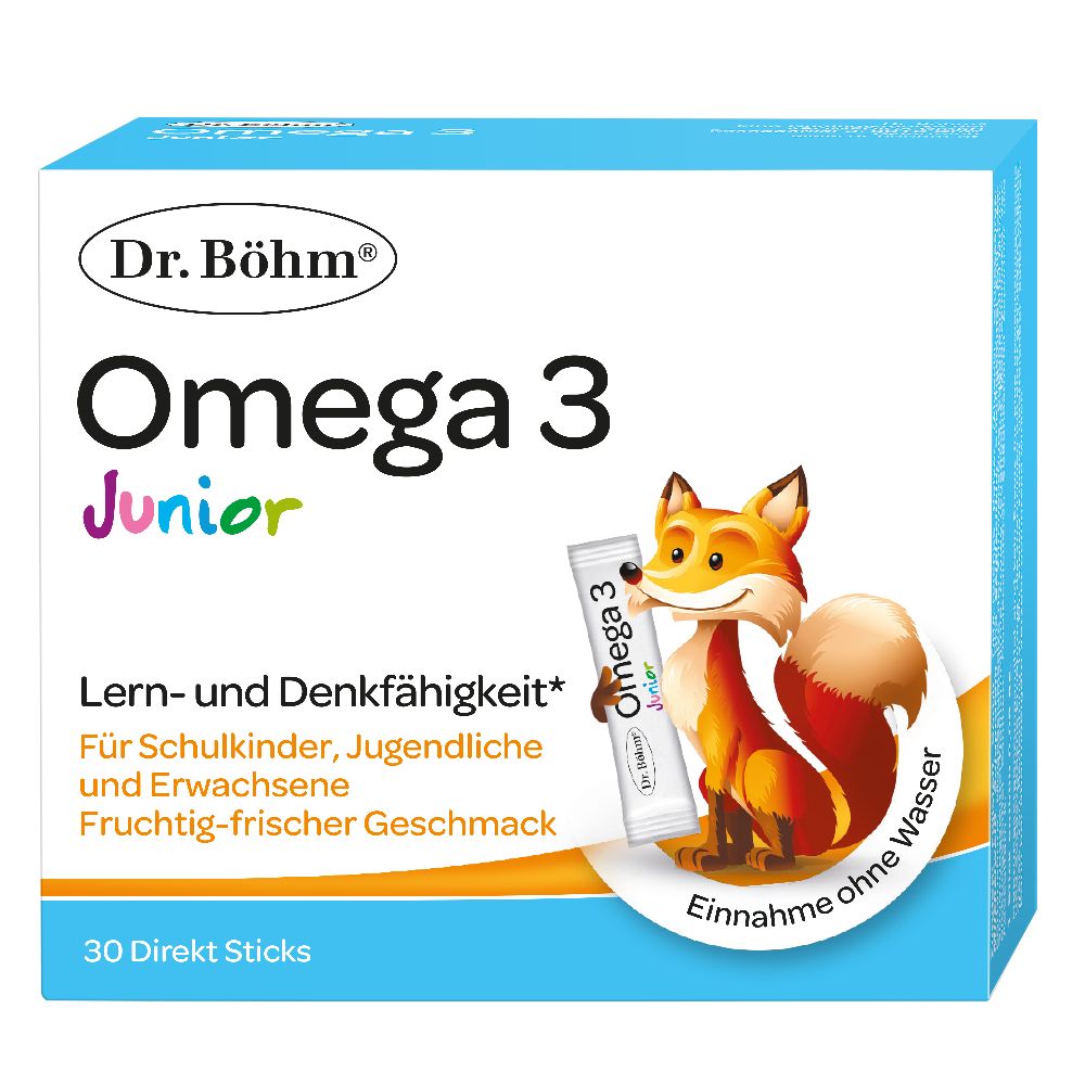 Dr. Böhm Omega 3 Junior 30X1.5 g Granulat