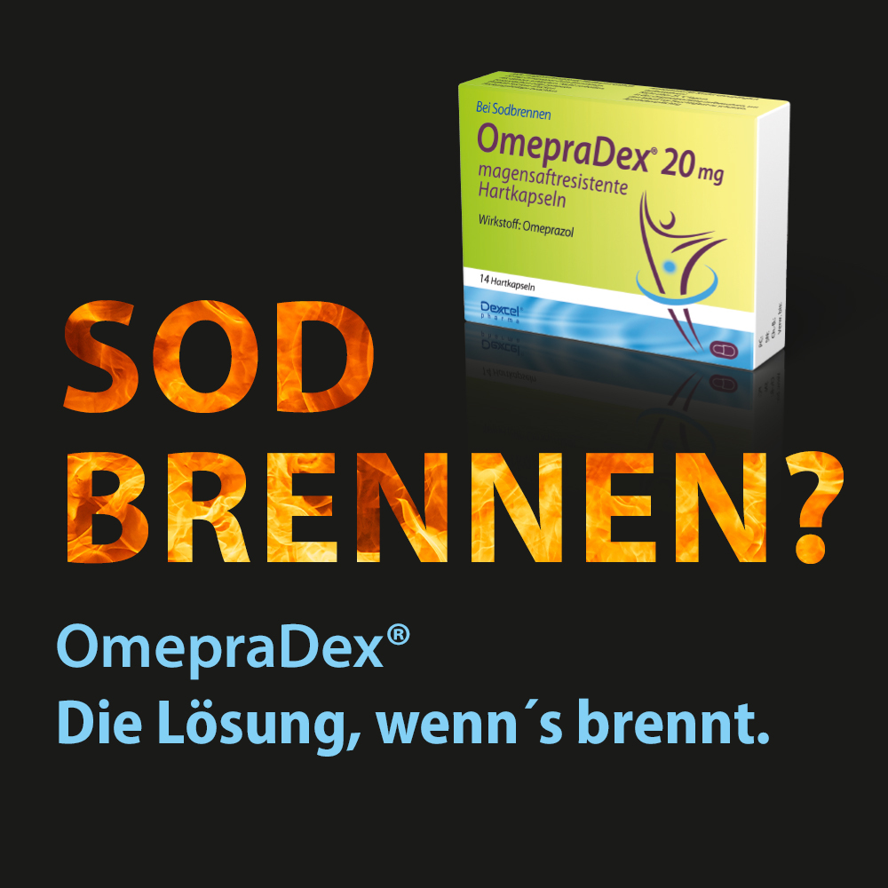 OmepraDex 20 mg  14 St Kapseln magensaftresistent