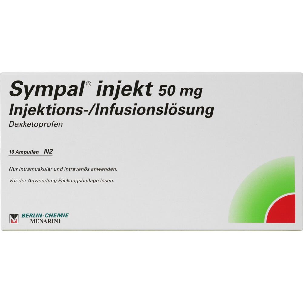 SYMPAL Injekt 50 mg Injektionslösung 10X2 ml Injektionslösung