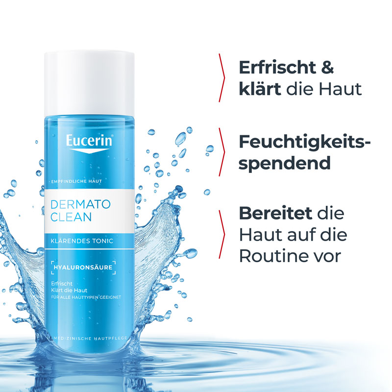 Eucerin DermatoCLEAN KLÄRENDES GESICHTSWASSER 200 ml Tonikum