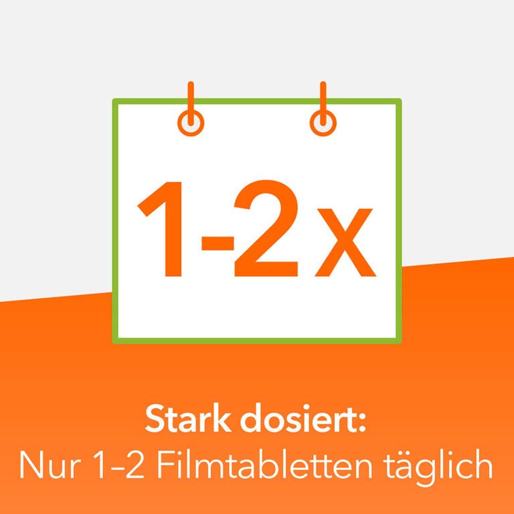 Eisentabletten-ratiopharm 100mg 50 St Filmtabletten