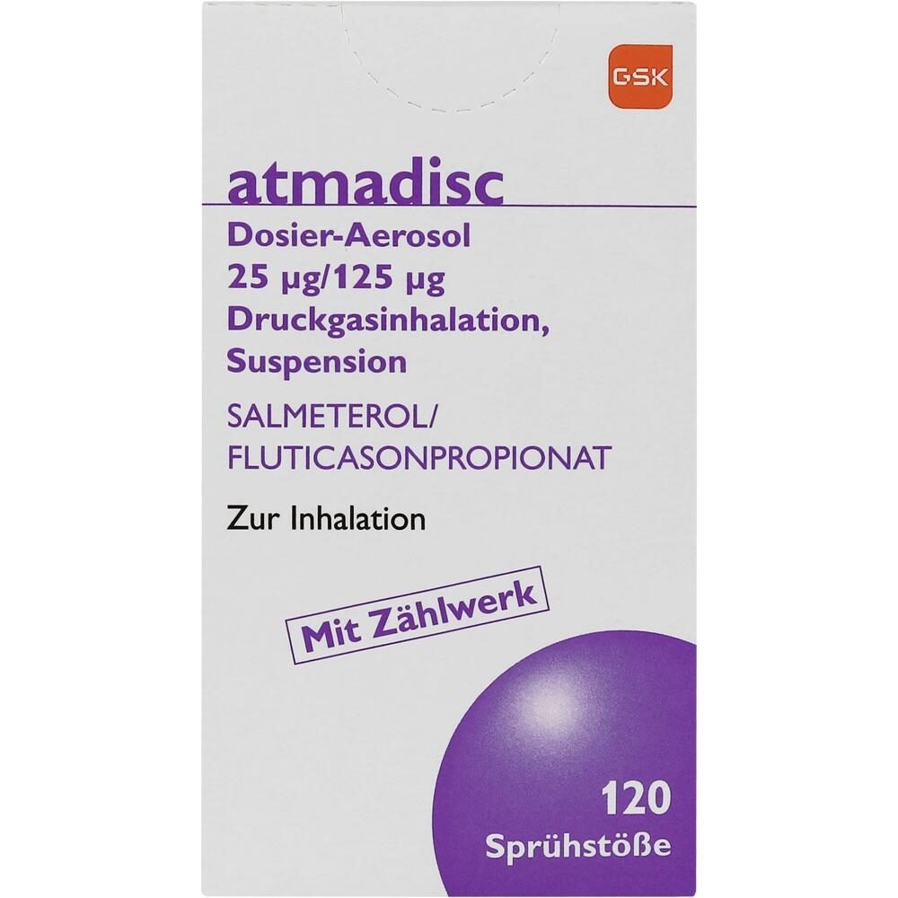atmadisc 25μg/125μg 120 St Dosieraerosol