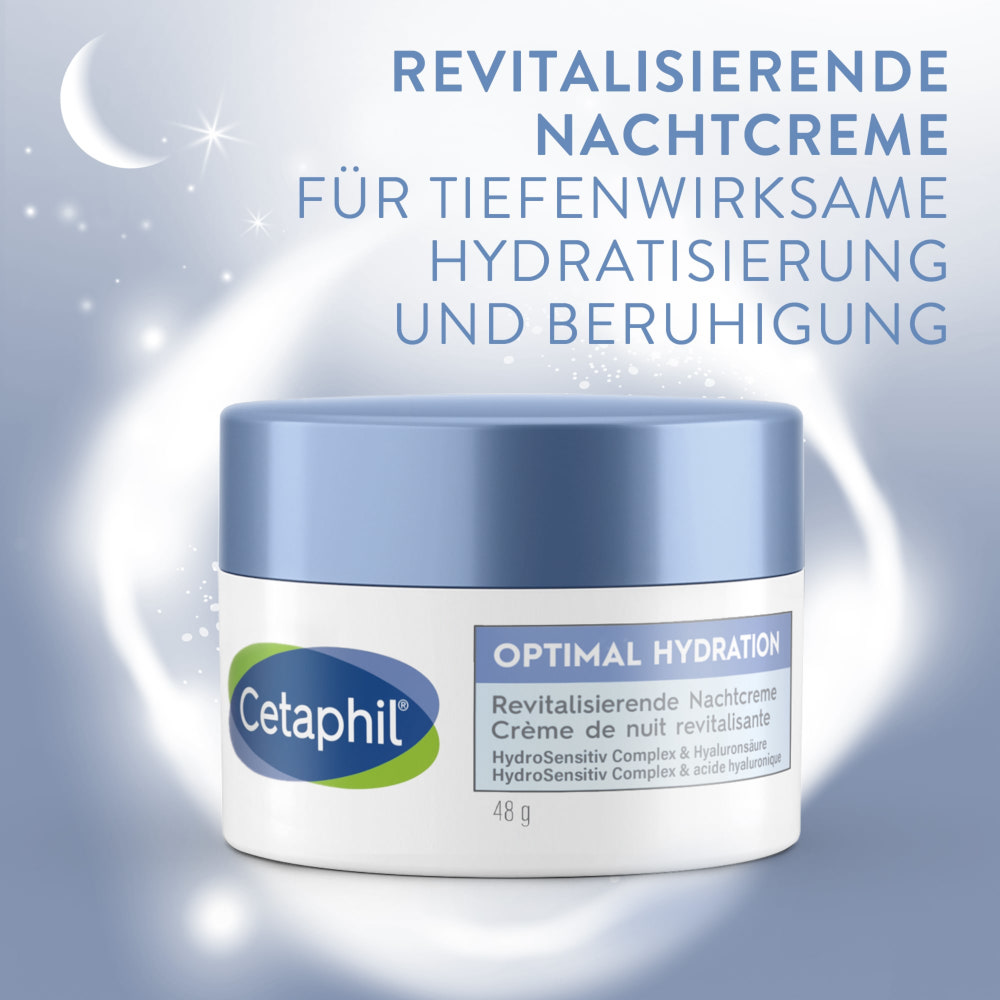 Cetaphil OPTIMAL HYDRATION Revitalisierende Nachtcreme 48 g Nachtcreme