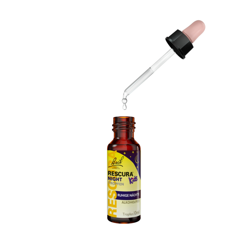 Bach RESCURA NIGHT TROPFEN Kids ALKOHOLFREI 10 ml Tropfen