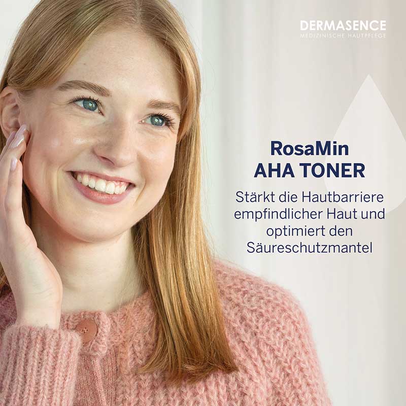 DERMASENCE RosaMin AHA TONER 160 ml Lösung