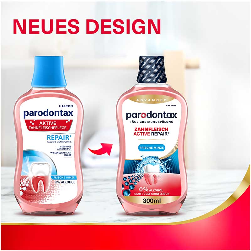 Parodontax Aktive Zanfleischpflege Repair 300 ml Spüllösung