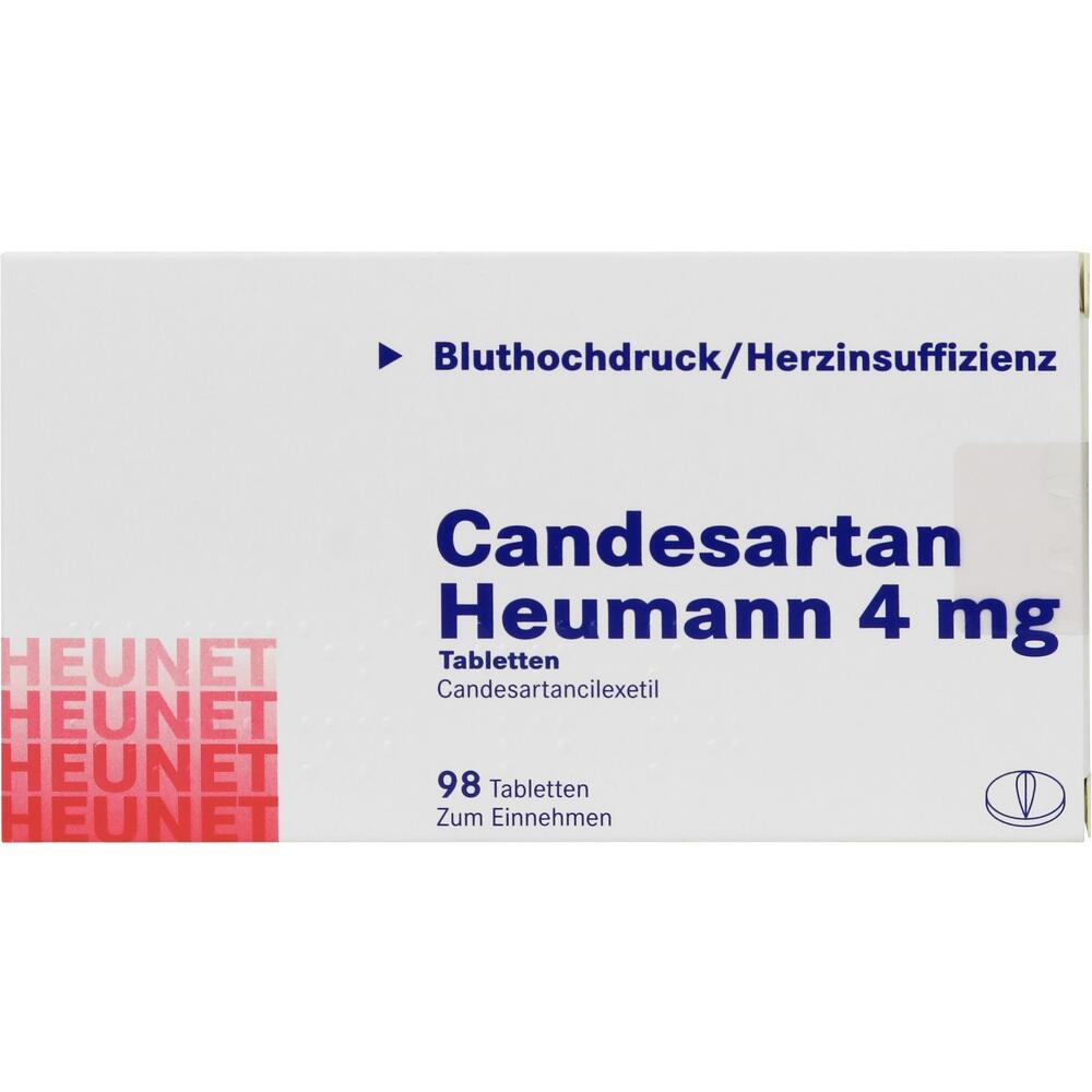 Candesartan Heumann 4mg 98 St Tabletten