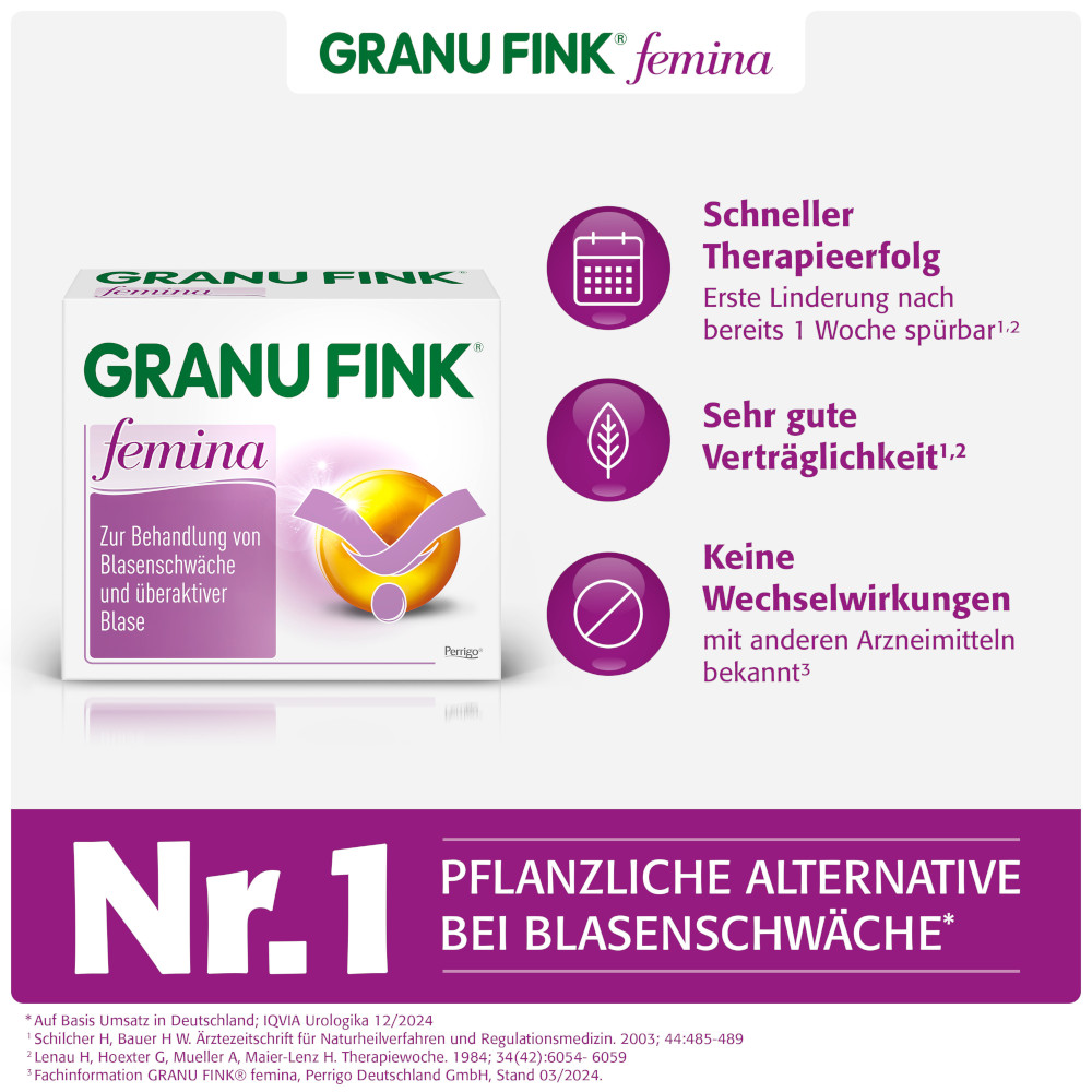 GRANU FINK femina 60 St Kapseln