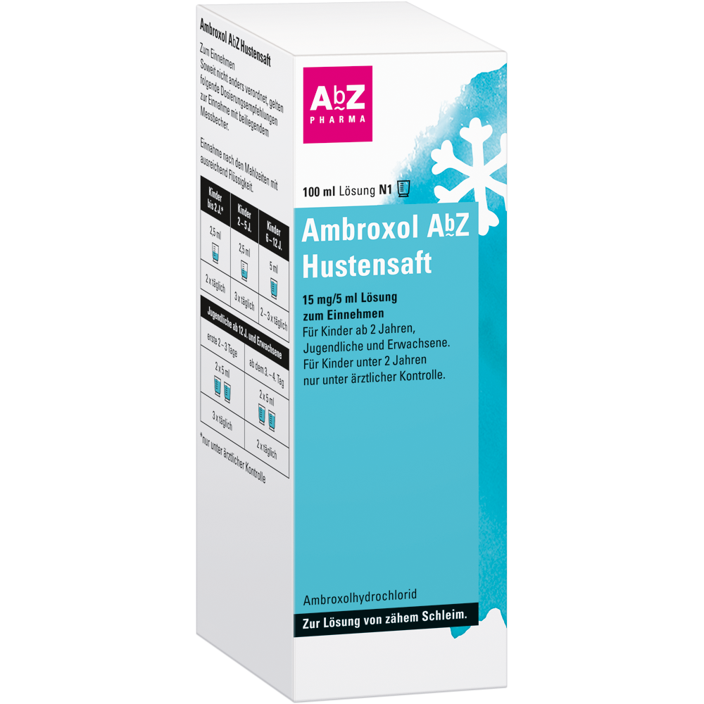 Ambroxol AbZ Hustensaft 100 ml Lösung zum Einnehmen