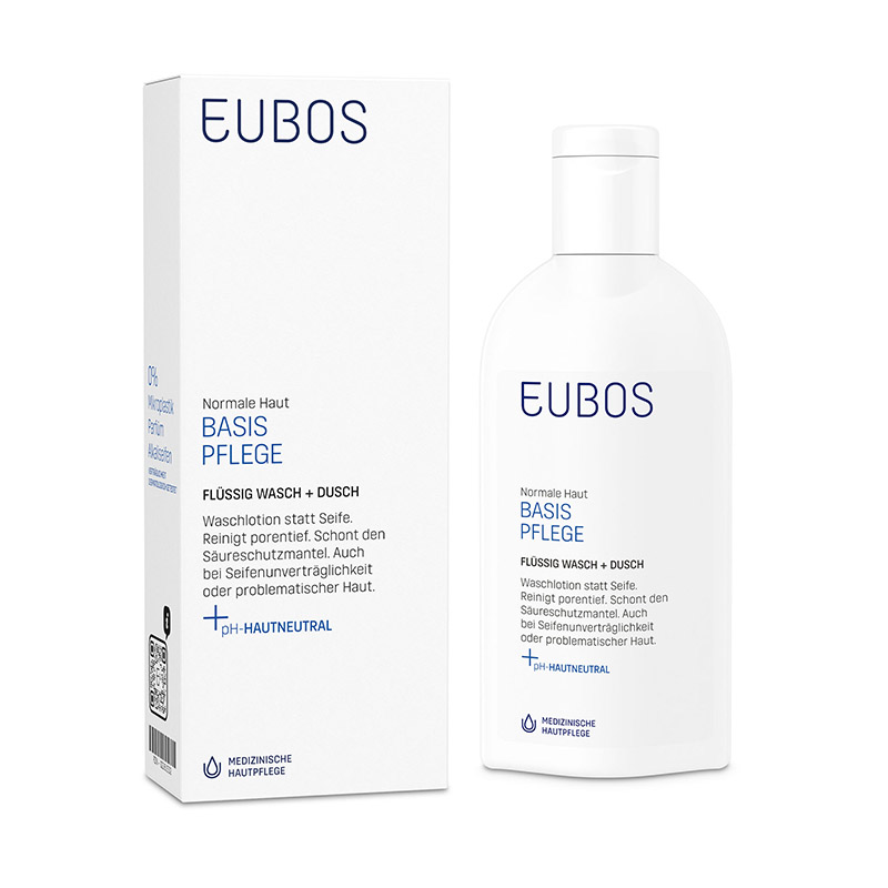 EUBOS BASIS PFLEGE WASCH + DUSCH 200 ml Flüssigkeit