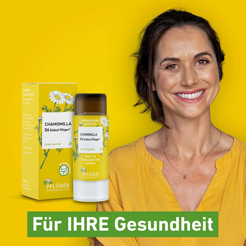 Chamomilla D6 Globuli Pflüger 10 g Globuli