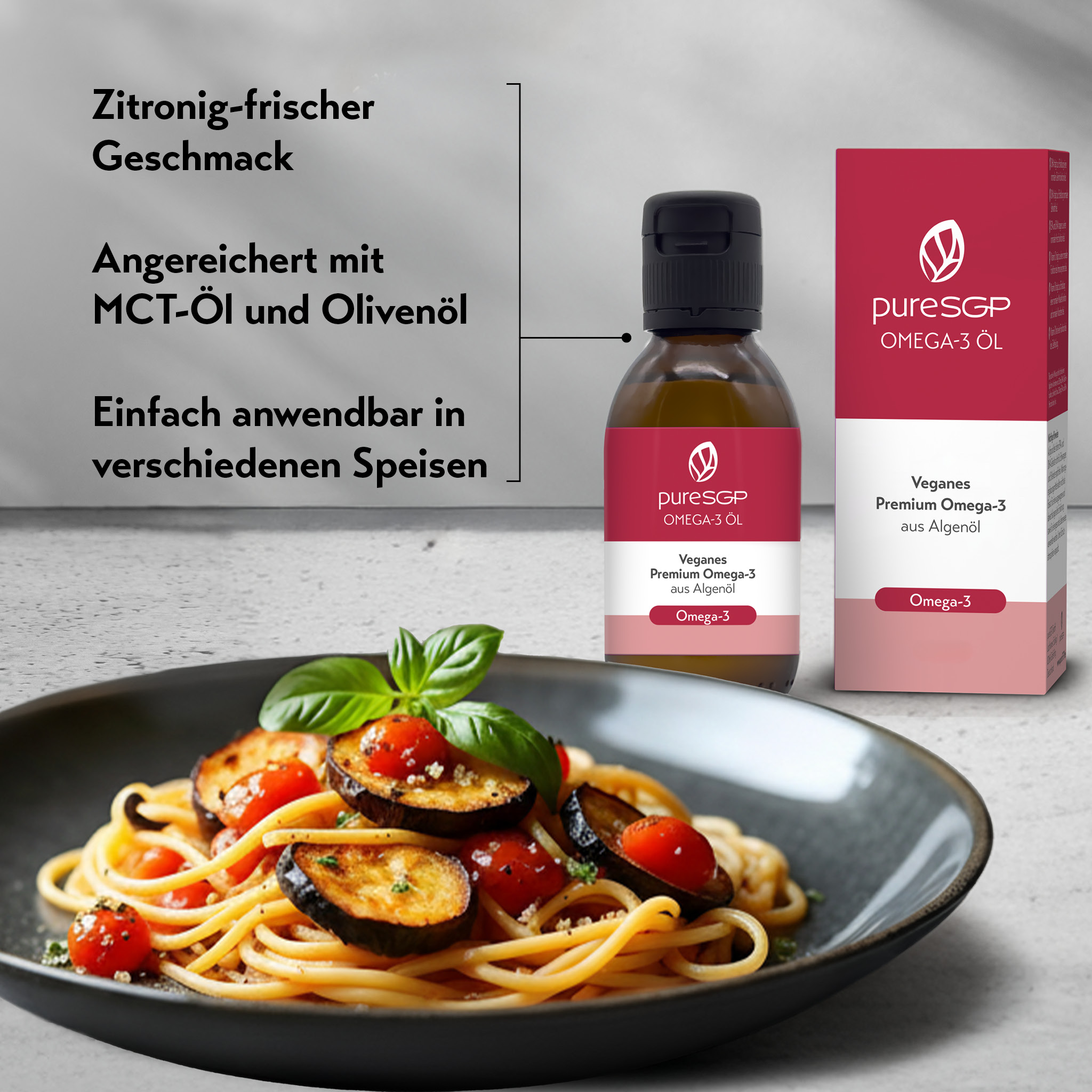 pureSGP OMEGA-3 ÖL 100 ml Tropfen