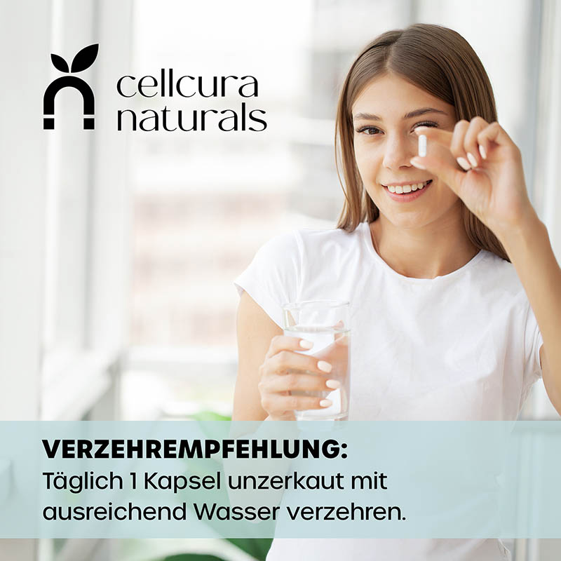 cellcura naturals MAGNESIUM 400 120 St Kapseln