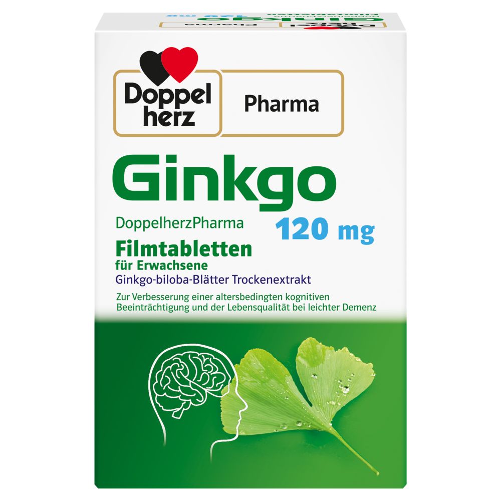 Doppelherz Pharma Ginkgo 120mg 120 St Filmtabletten