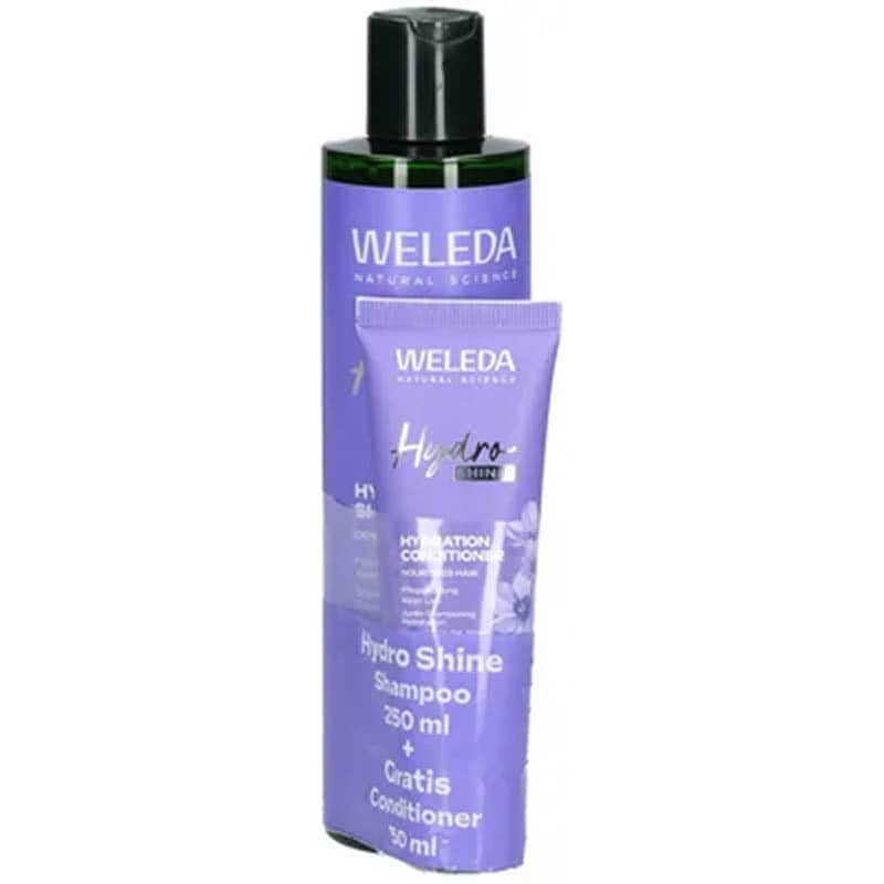 WELEDA HydroSHINE HYDRATION SHAMPOO 250 ml Kombipackung
