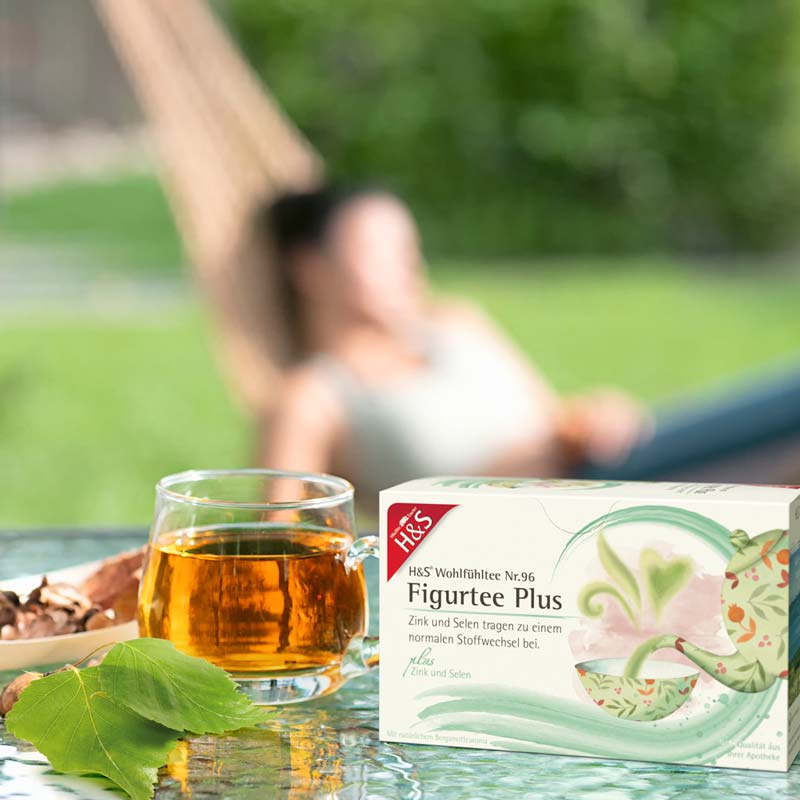 H&S Wohlfühltee FIGURTEE PLUS ZINK&SEL 20X1.5 g Filterbeutel