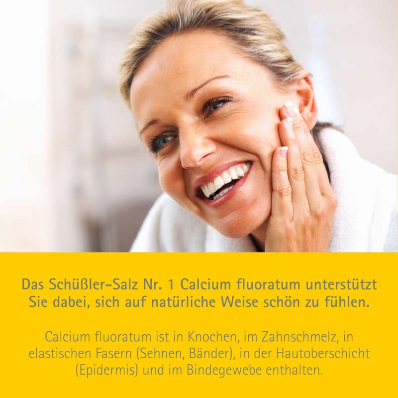 Schüßler-Salz Nr. 1 Calcium fluoratum D12 15 g Globuli