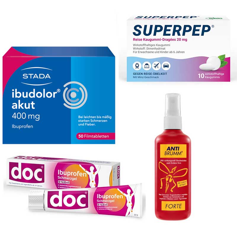 Reiseapotheke 1 Sparset