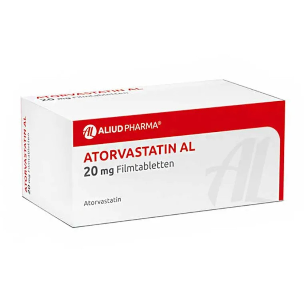ATORVASTATIN AL 20mg 100 St Filmtabletten