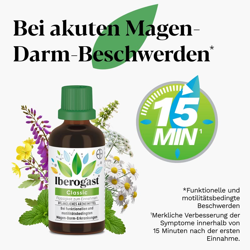 Iberogast Classic 20 ml Flüssigkeit zum Einnehmen