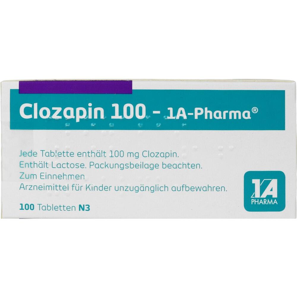Clozapin 100-1 A Pharma 100 St Tabletten