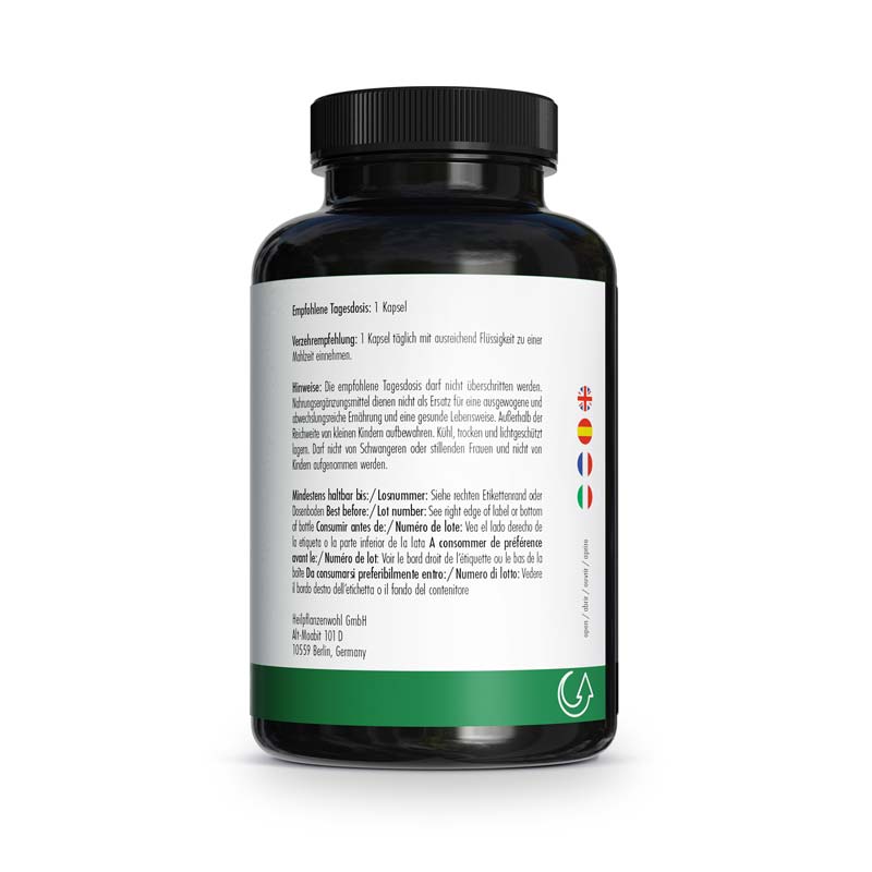 GREEN NATURALS RHODIOLA ROSEA 500 mg 120 St Kapseln