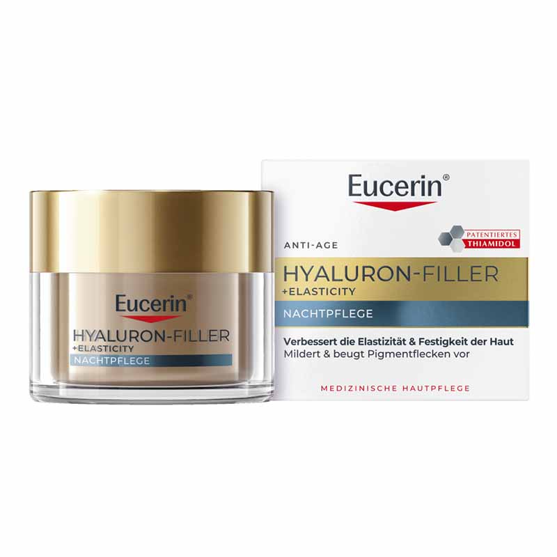 Eucerin HYALURON FILLER + ELASTICITY Nachtpflege 50 ml Creme